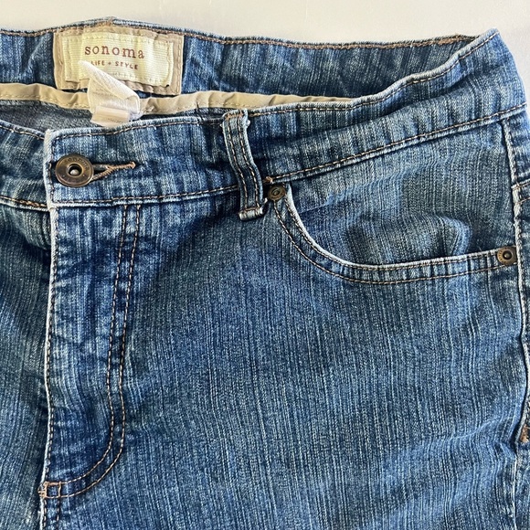 Sonoma Blue Jean Shorts - Picture 2 of 3
